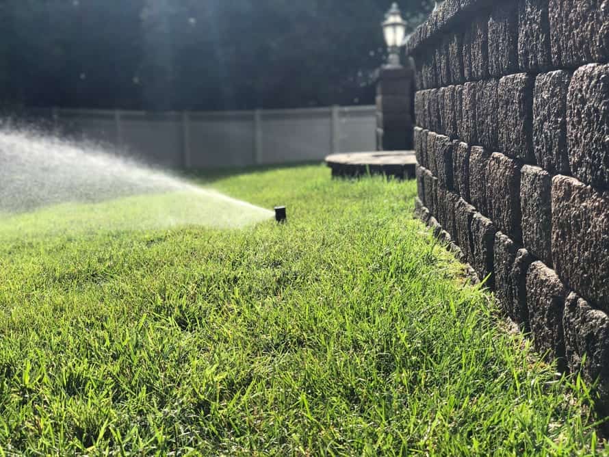 Irrigation System Installation in Hempstead project 8