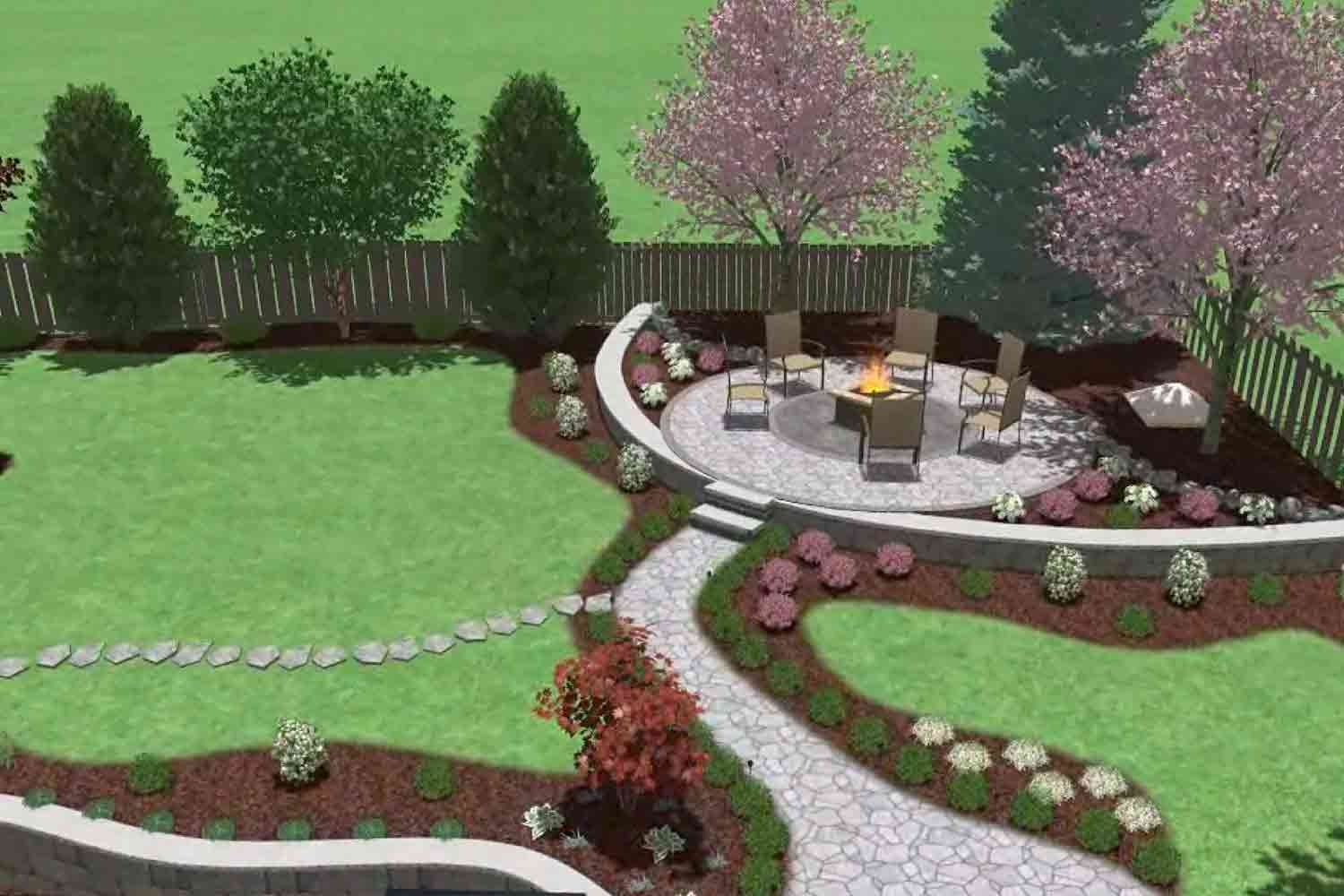 Landscape Design in Hempstead project 1