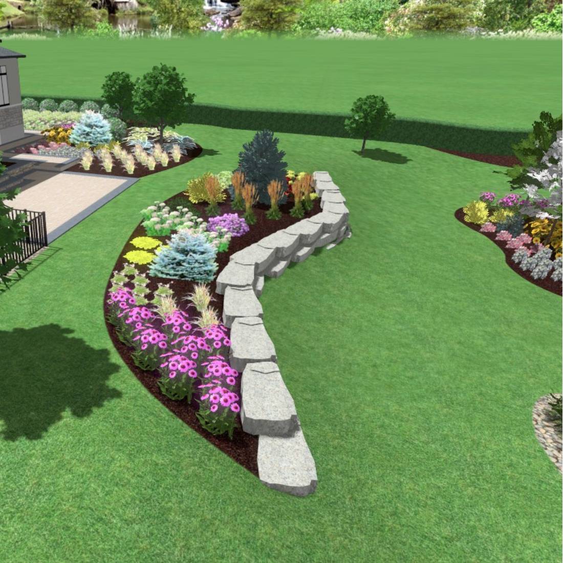 Landscape Design in Hempstead project 2